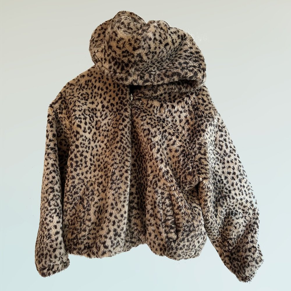 Vintage Leopard Print Jacket
